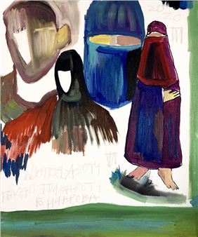 Girls in hijab - Natasha Goncharova