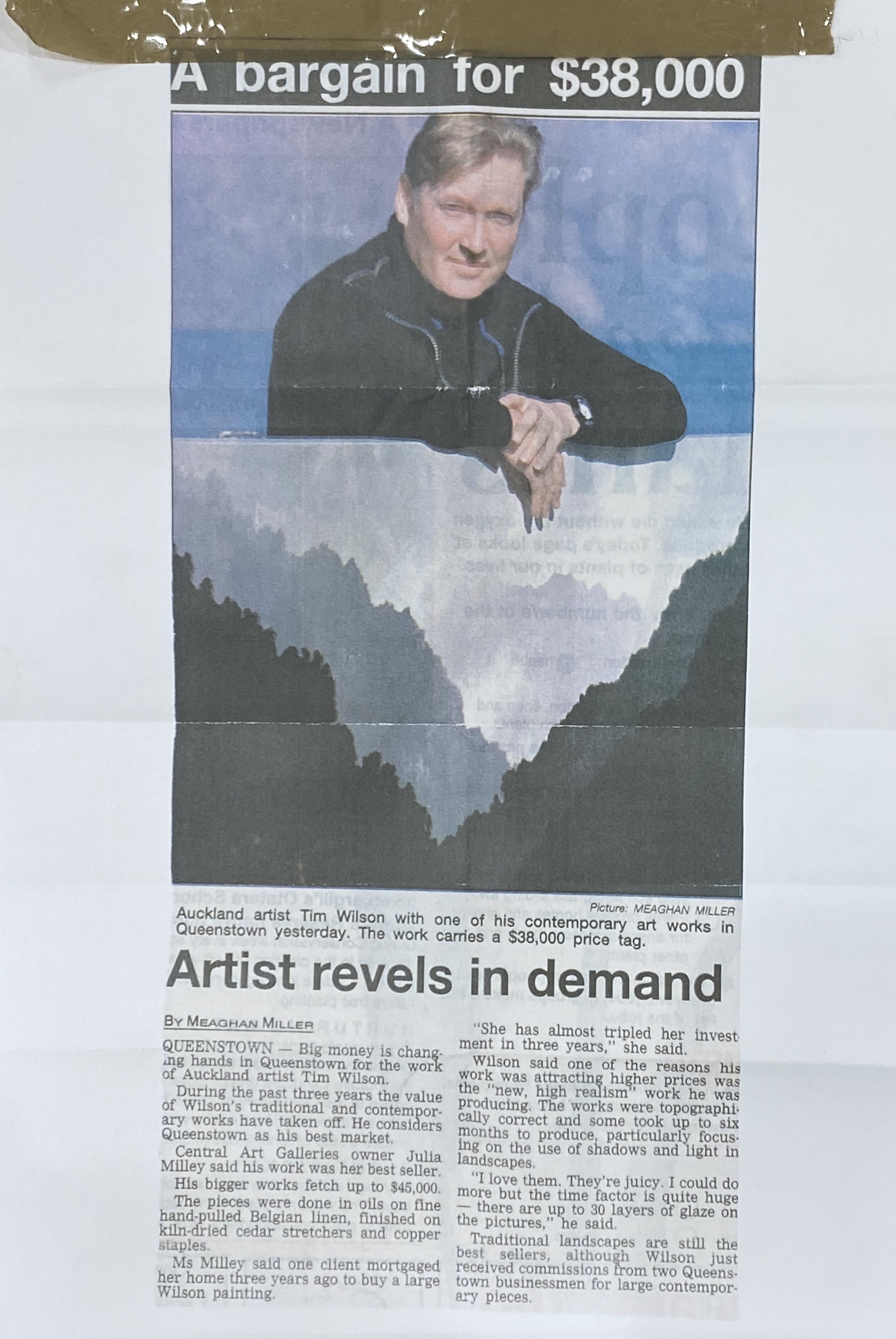 Tim Wilson | Lake Manapouri | MutualArt