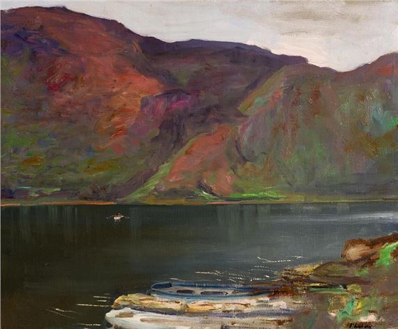 Glendalough, Ireland (1924) by John Lavery, 1924