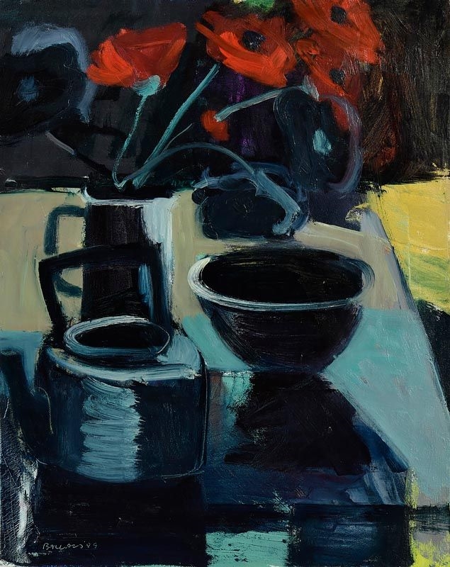 Brian Ballard | Poppies in a Jar (1989) (1989) | MutualArt