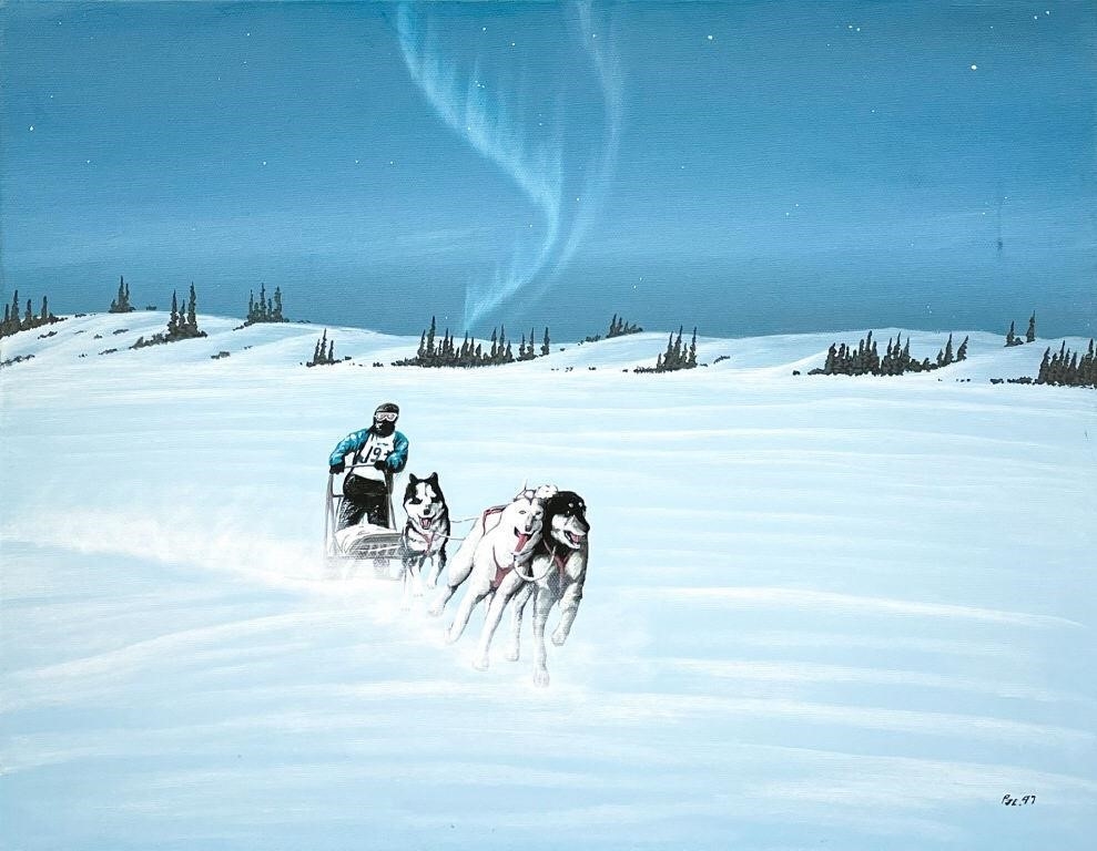 Peter John Lafferty | Dog Team (1997) | MutualArt