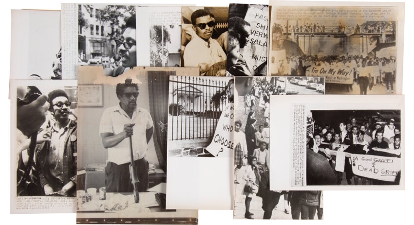 Rap | Group of Eleven Press Photographs of Civil Rights Protests from ...