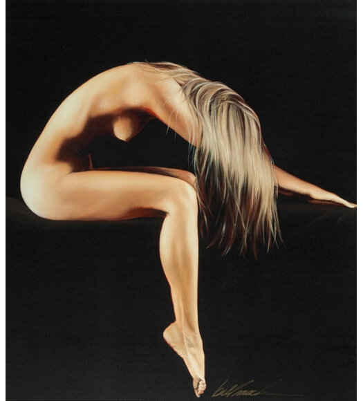 Artwork by Bill Mack, Nude, Made of Giclee on canvas