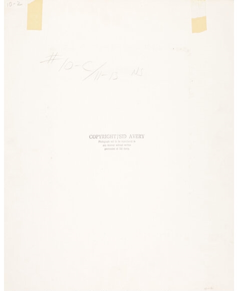 Artwork by Sid Avery, Professor, Made of Gelatin silver print