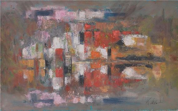 Abstraction by Vic Stiller, 1952