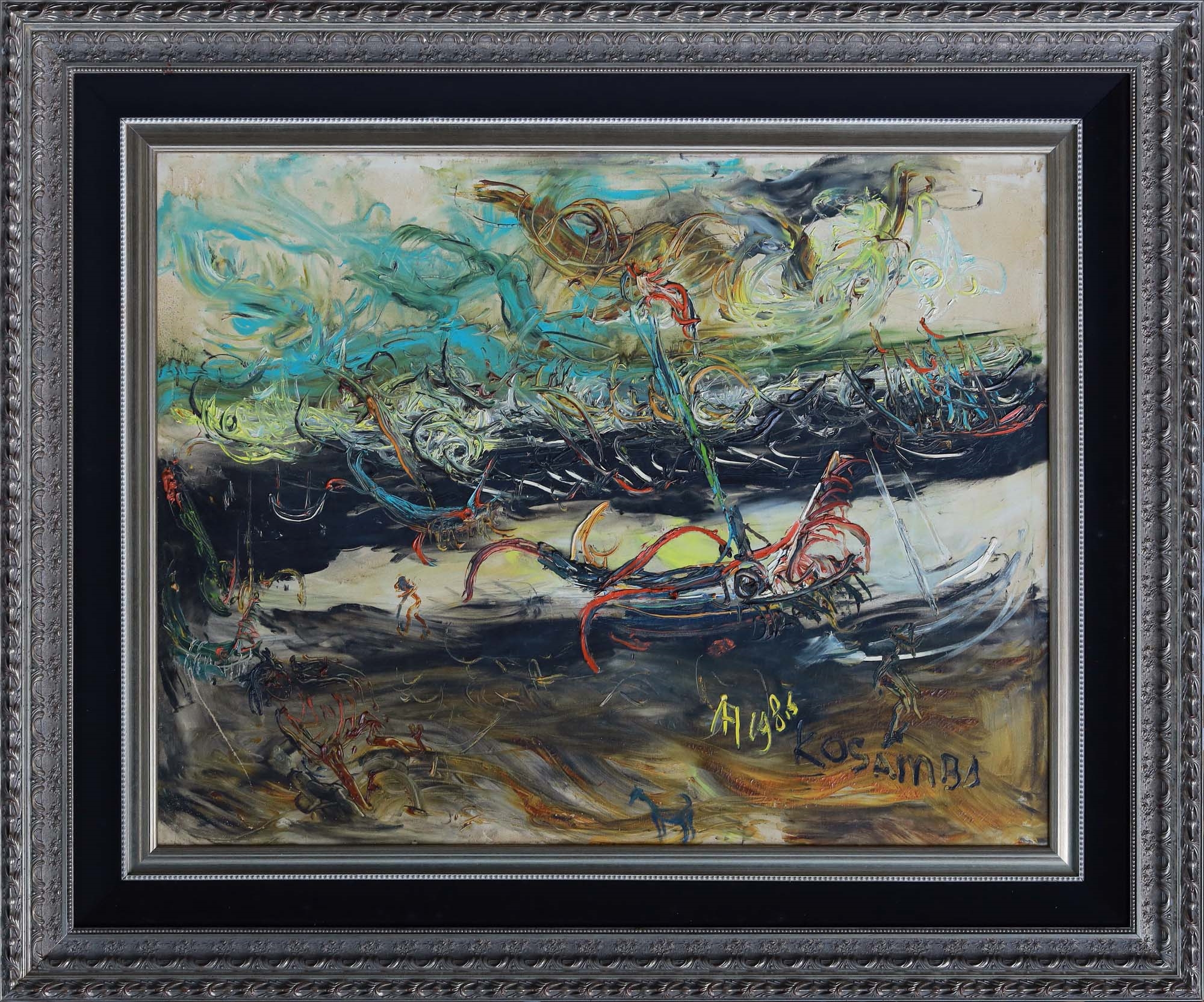 Affandi | Kosamba, 1986 (1986) | MutualArt