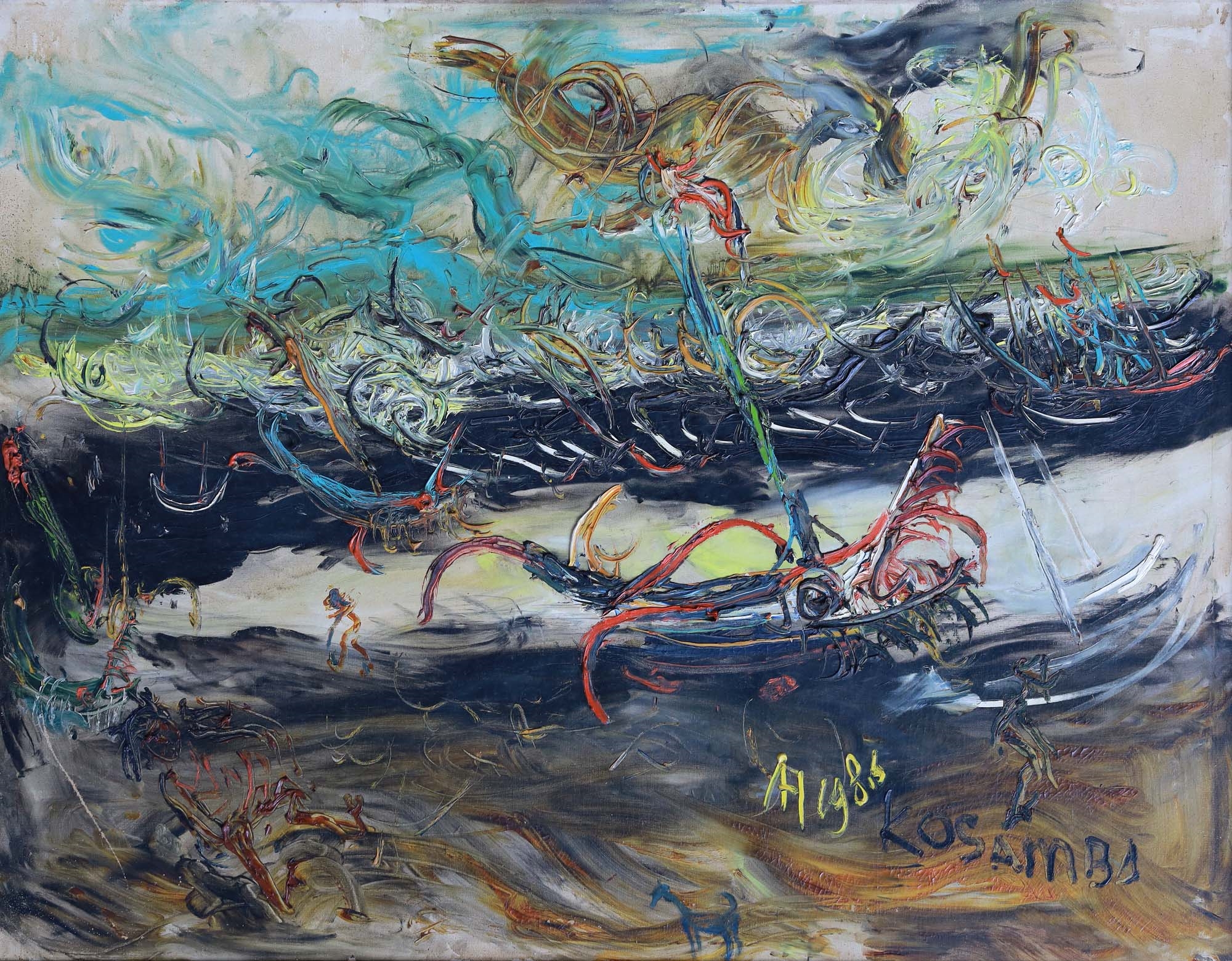Affandi | Kosamba, 1986 (1986) | MutualArt