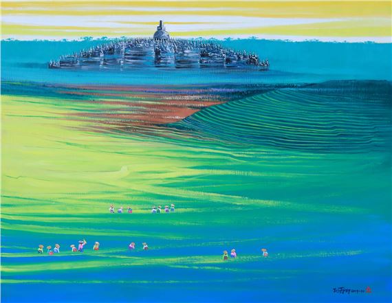 Borobudur, 2019 - 2020 by Tio Tjay, 2019 - 2020