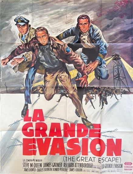 LA GRANDE EVASION / THE GREAT ESCAPE by Georges Allard, 1963