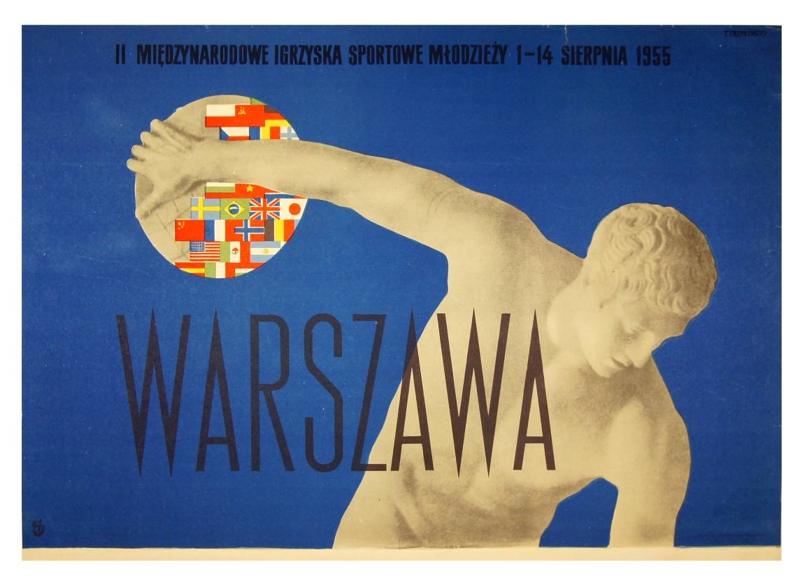 Warszawa by Tadeusz Trepkowski, 1955