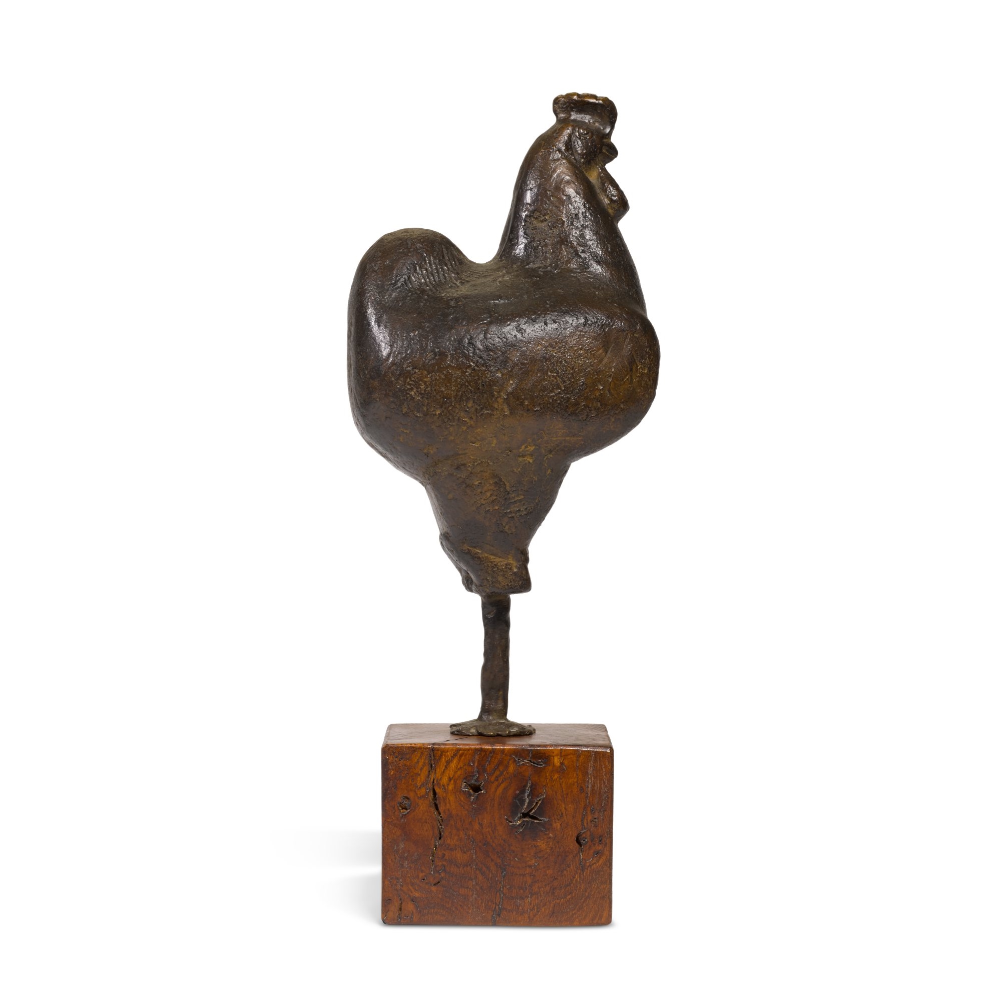 Artwork by Léon Indenbaum, Le coq, Made of bronze