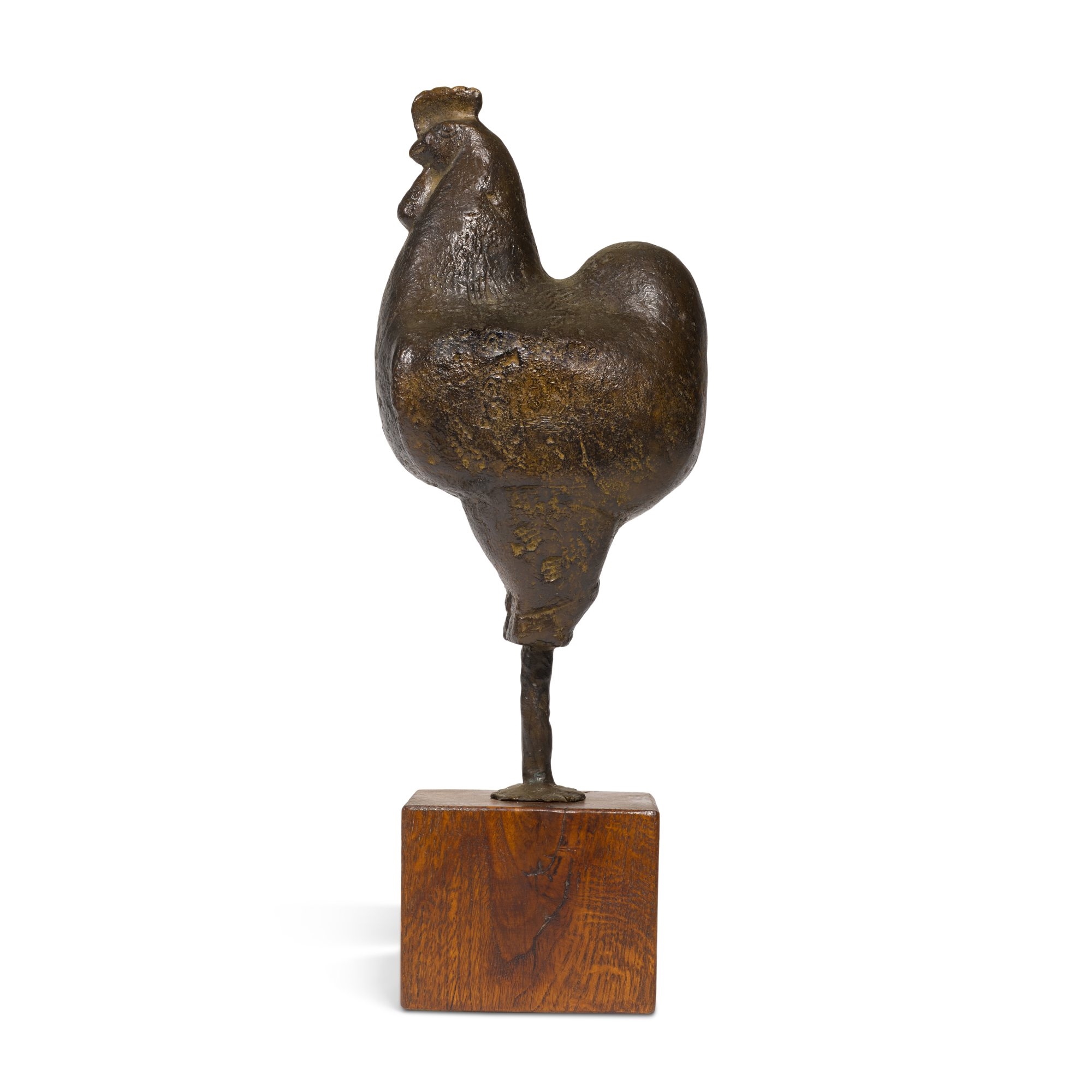 Artwork by Léon Indenbaum, Le coq, Made of bronze