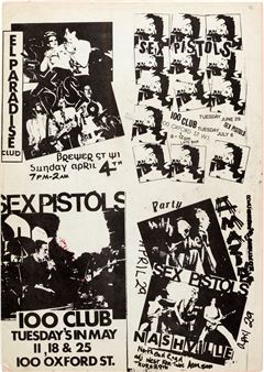 Jamie Reid | Sex Pistols press kit, c. May 1977 | MutualArt