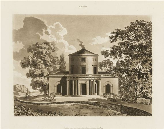 Sketches in Architecture; containing Plans and Elevations of Cottages