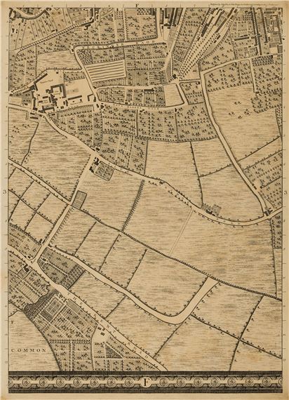John Rocque | A Plan of the Cities of London and Westminster and ...