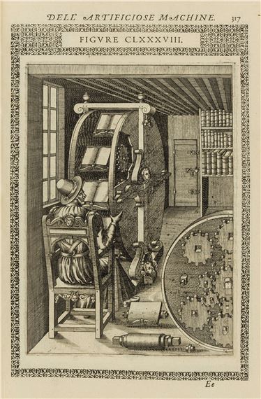 ラメリの本 LE DIVERSE ET ARTIFICIOSE MACHINE Agostino Ramelli | Le Diverse et Artificiose Machine