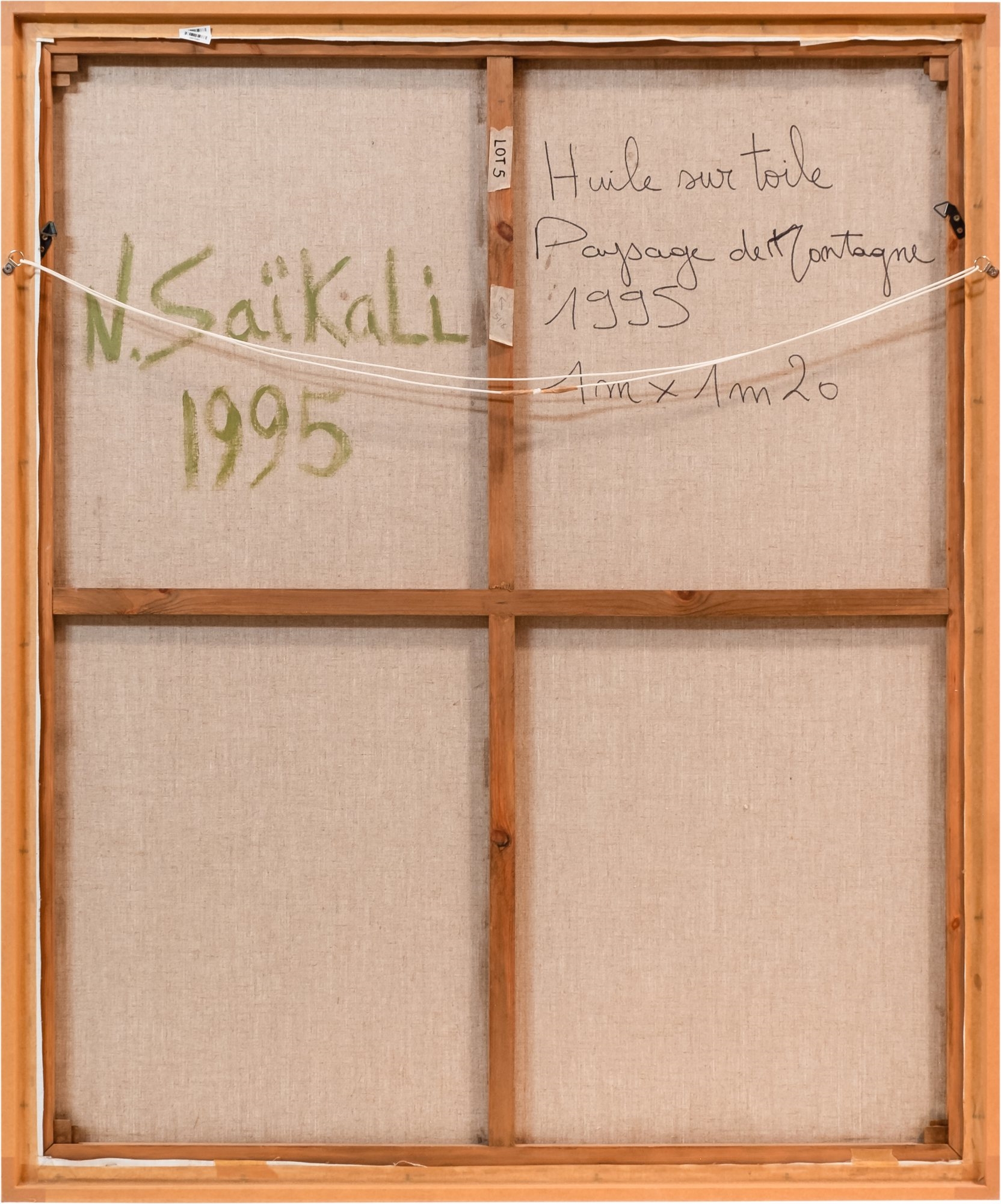 Nadia Saikali | Paysage de Montagne (1995) | MutualArt