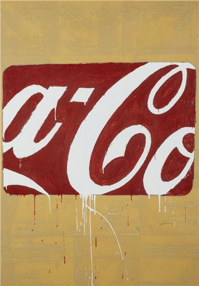 Coca-Cola. by Mario Schifano