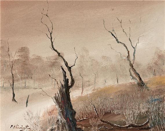 Landscape and Dead Trees by Patrick Shirvington