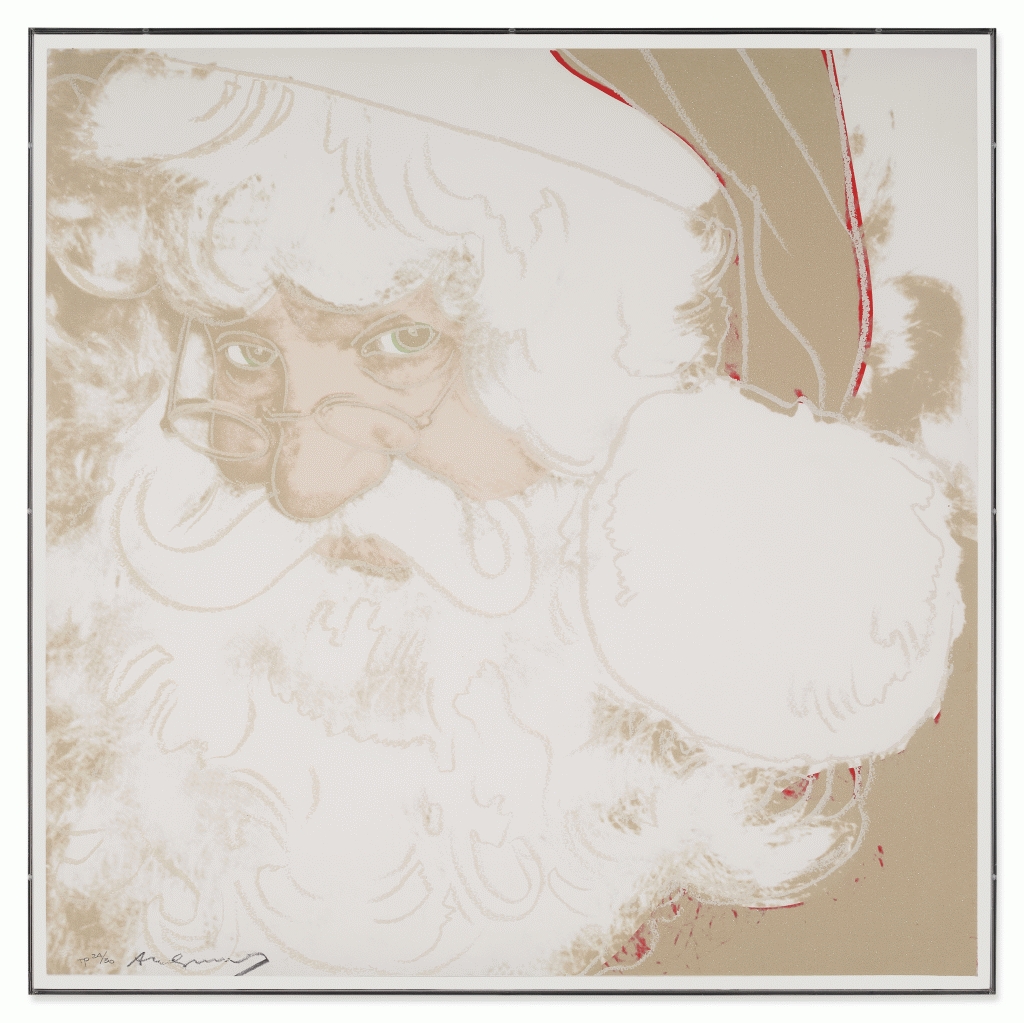 Andy Warhol | Santa Claus, from Myths (1981) | MutualArt