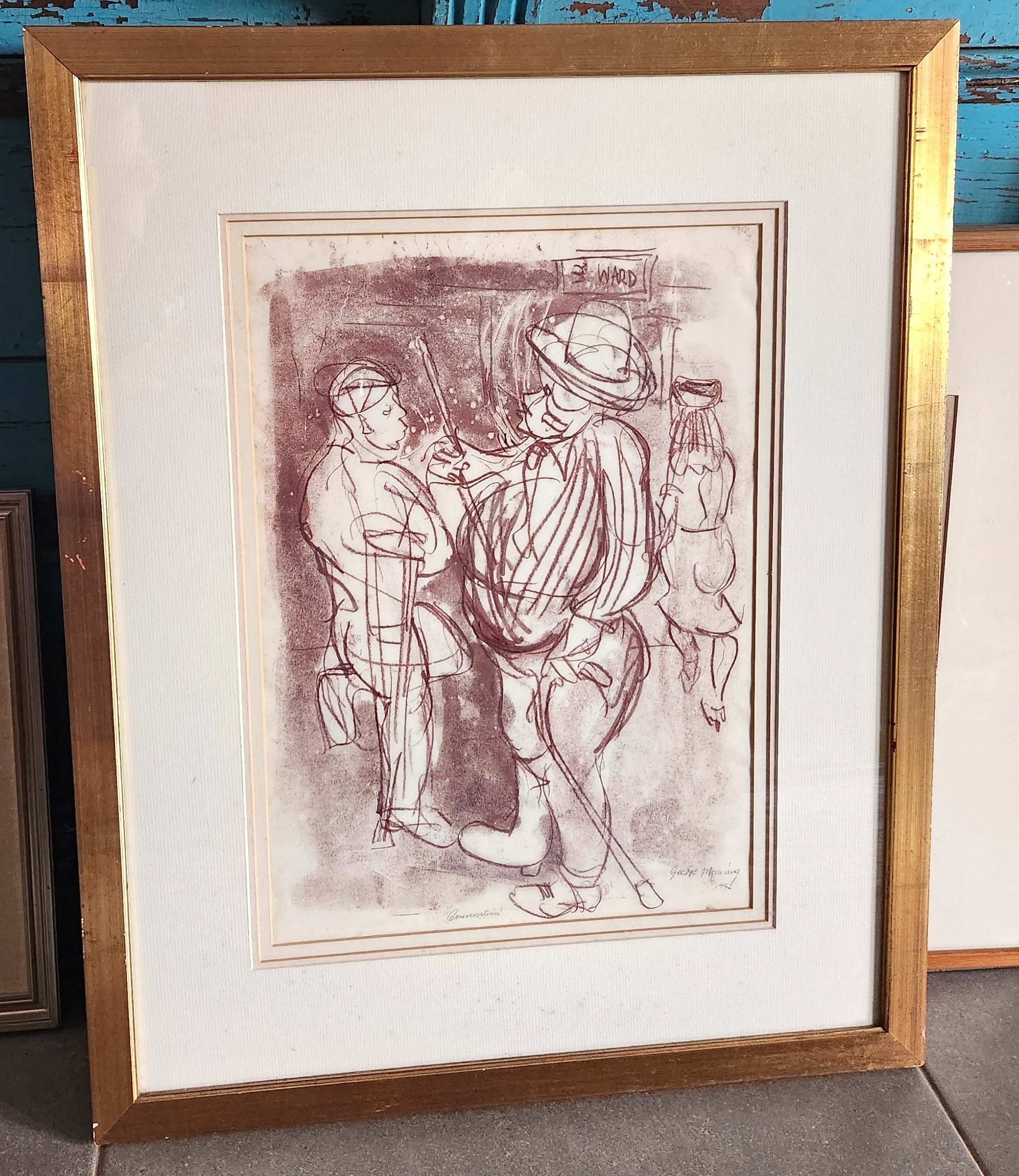 George Msimang | CONVERSATION (1992) | MutualArt