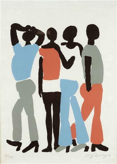 Oleg Zinger | Four figures | MutualArt