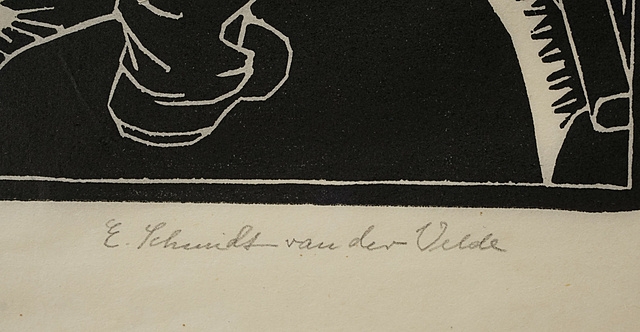 Else Velde | Zwei Schnitter im Korn | MutualArt