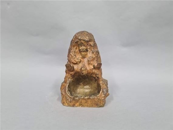 Nude with a metamorphic rock - Paul Rousseau