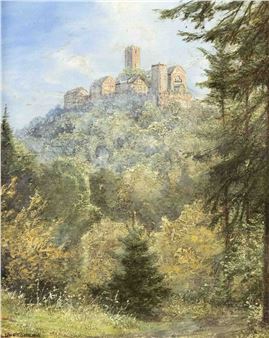 View of the Wartburg - Karl Lindegren