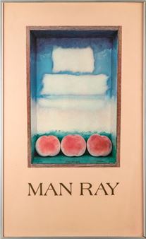 Framed exhibition poster - Man Ray