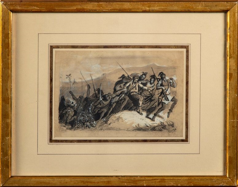 Gustave Doré | Kidnapping by a tribe of natives | MutualArt