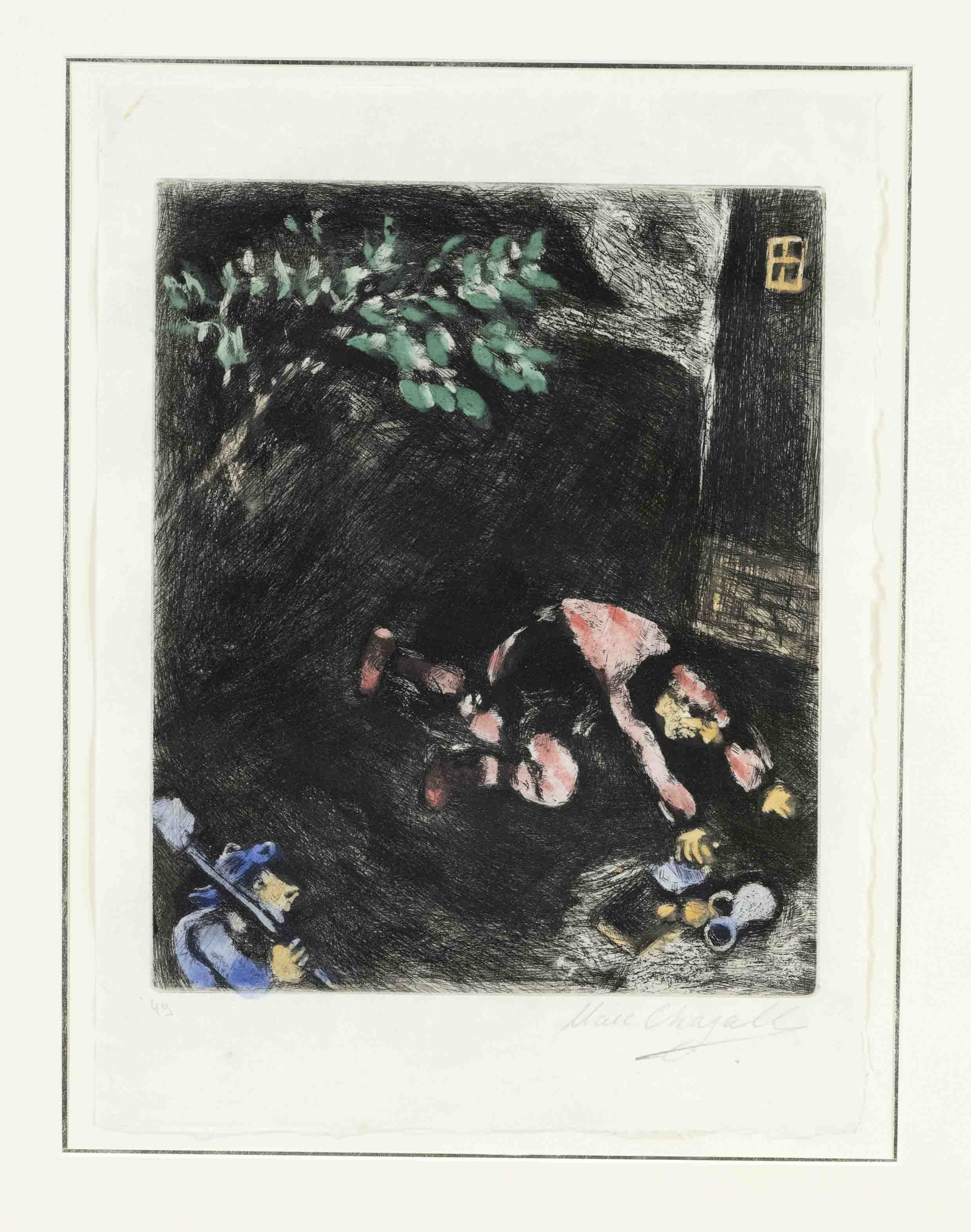 Marc Chagall | L'Avare qui a perdu son Trésor (1927 - 1930