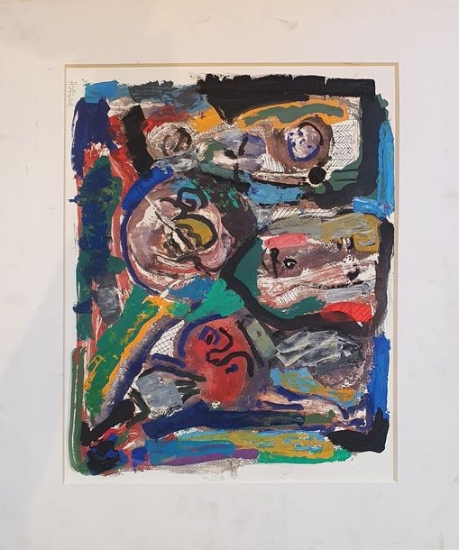 Artwork by Adrien Seguin, The artists in list, Made of Mixed media on paper