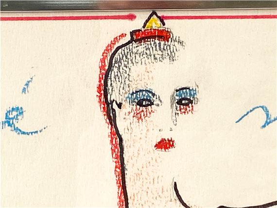 Karl Lagerfeld | KARL LAGERFELD ORIGINAL DRAWING 1981 (1981) | MutualArt