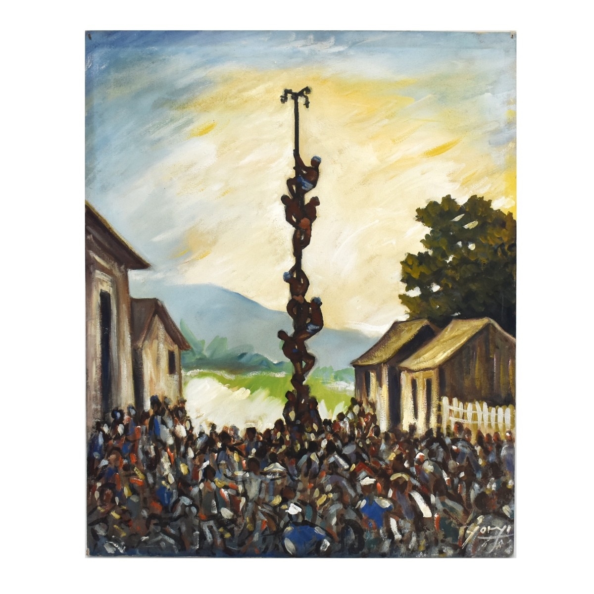 Yoryi Morel The Climb (1968) MutualArt