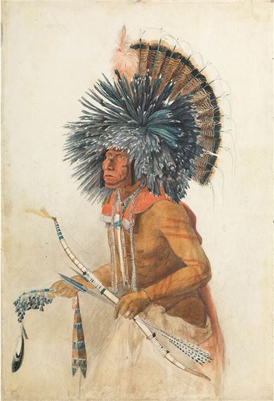 native american faces art