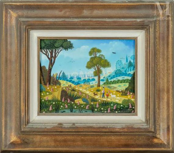 Sentier animé by Alain Thomas