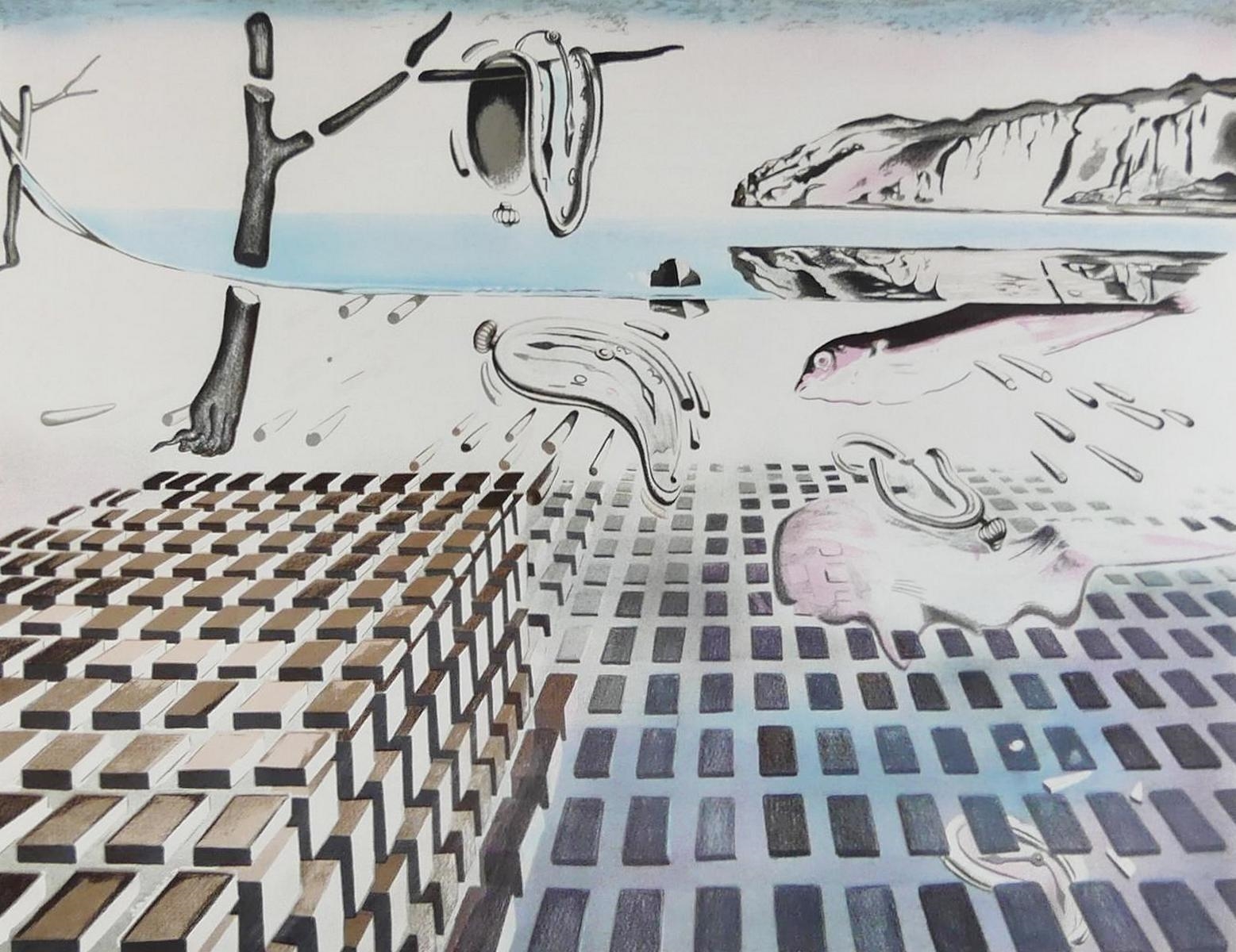 Salvador Dalí | The Disintegration of the Persistence of Memory (1954 ...