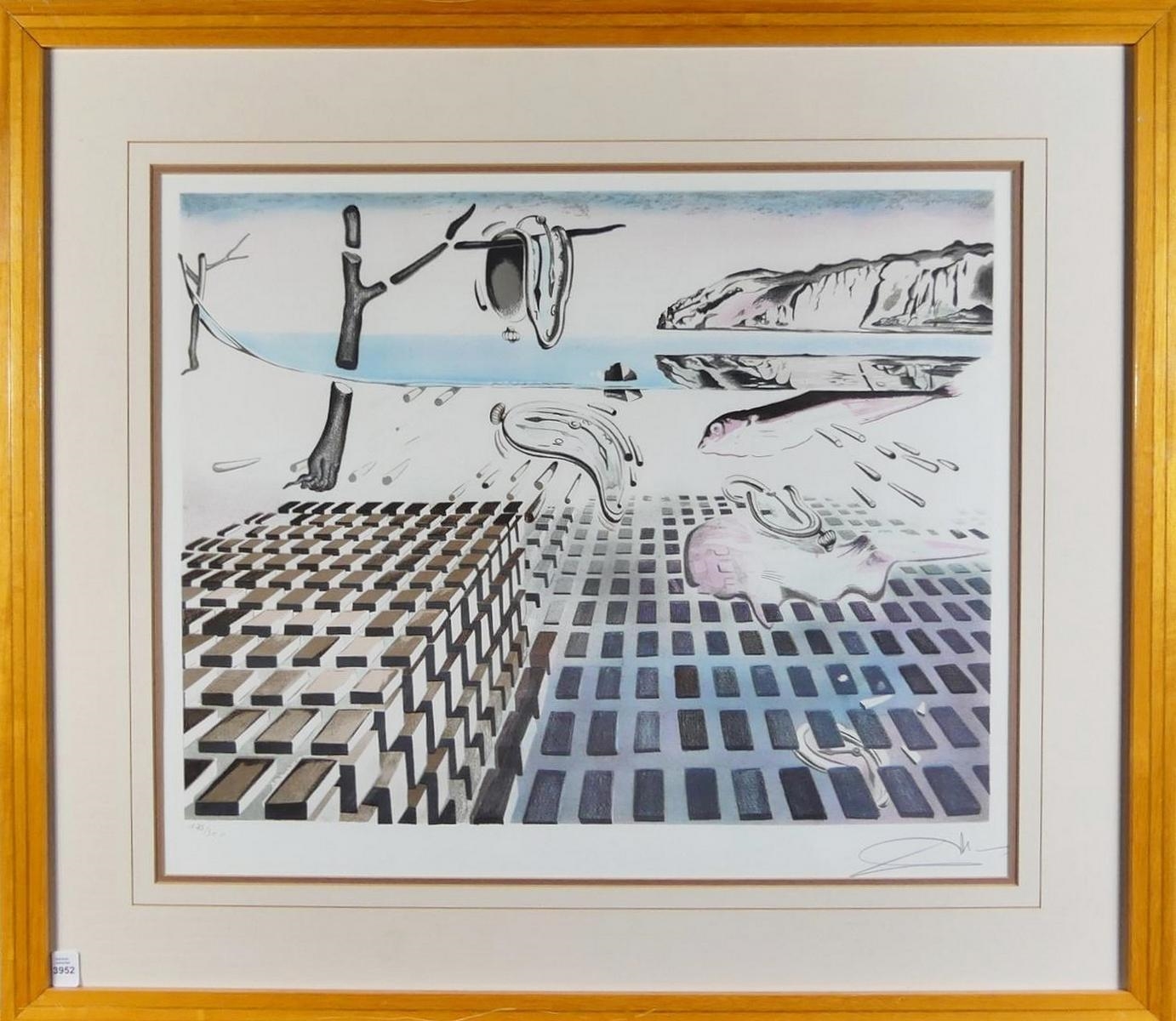 Salvador Dalí | The Disintegration of the Persistence of Memory (1954 ...