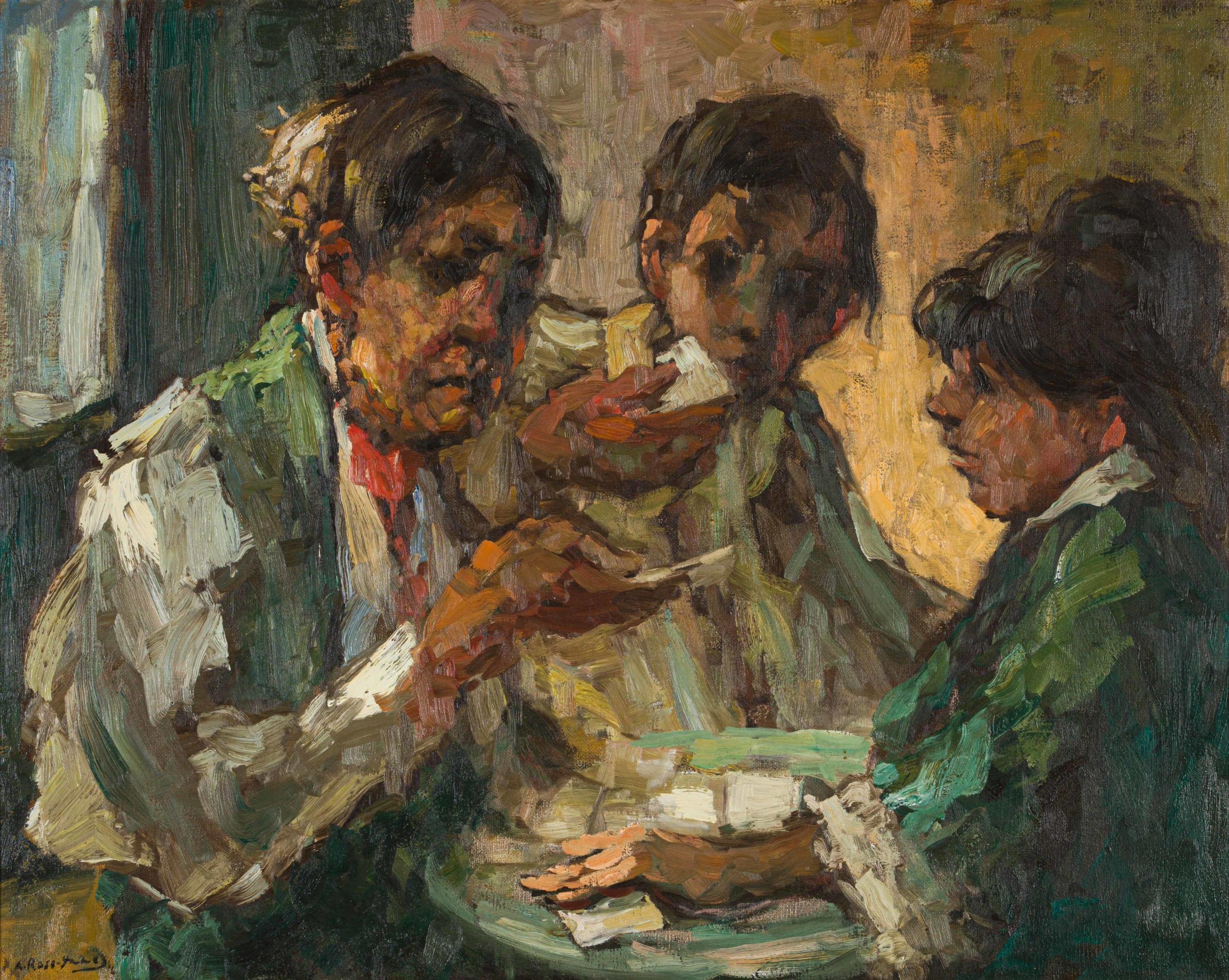 Alexander Rose-Innes | Card Players | MutualArt