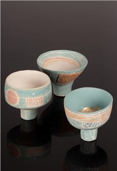 three small turquoise - Sarah Jenkins