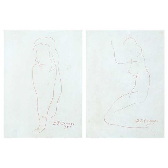 Untitled by Hernando Ocampo, dated 1974