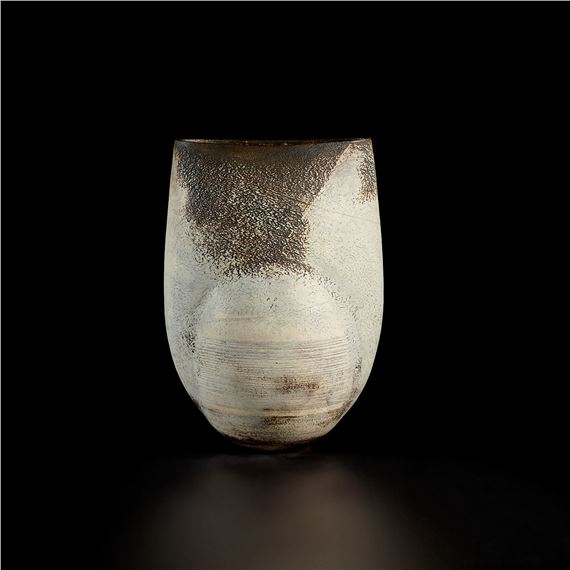 Hans Coper | Ovoid form with flattened cylinder | MutualArt