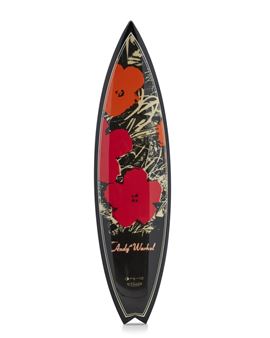 Andy Warhol Surfboard (Flowers) - Tim Bessell