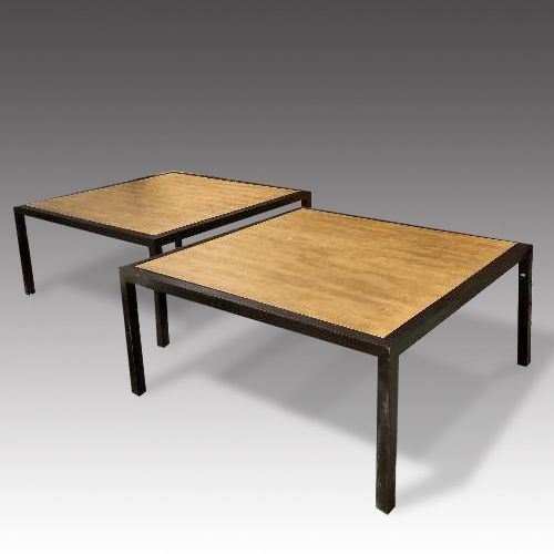 Paire de grandes tables by Christian Liaigre