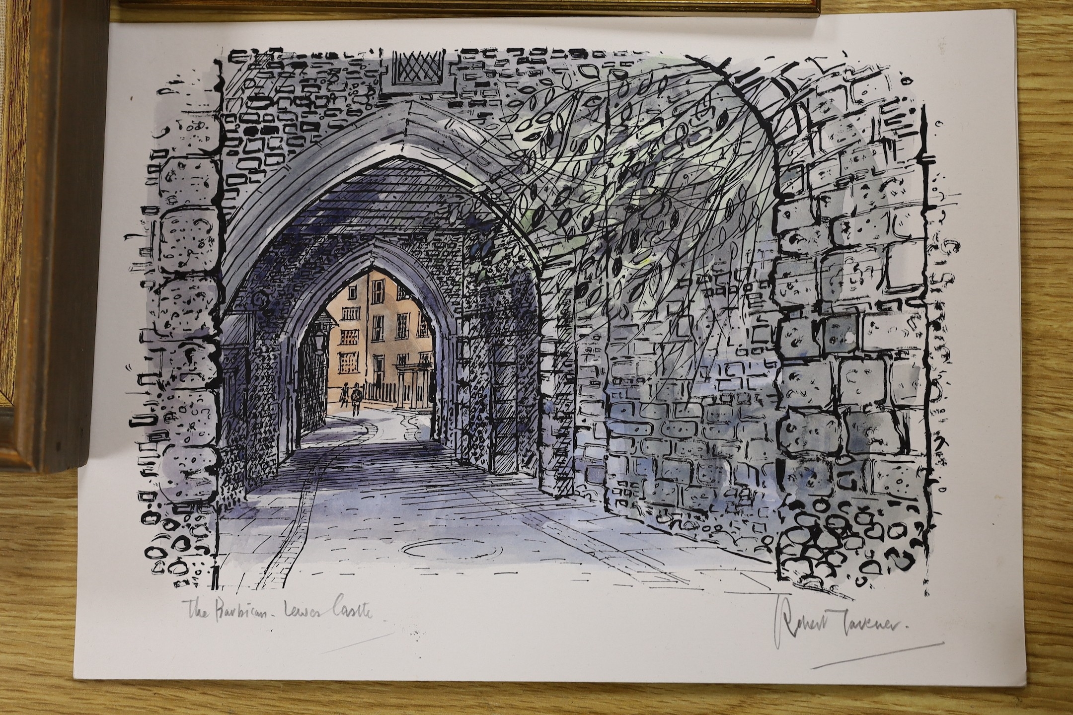 Artwork by Charles Richard Bone, Miniature portraits of a lady and gentleman, Made of watercolours on ivory