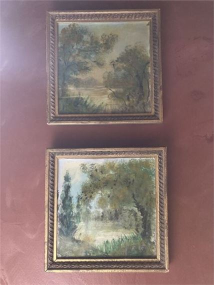 View of a bucolic landscape by Herve Thibault