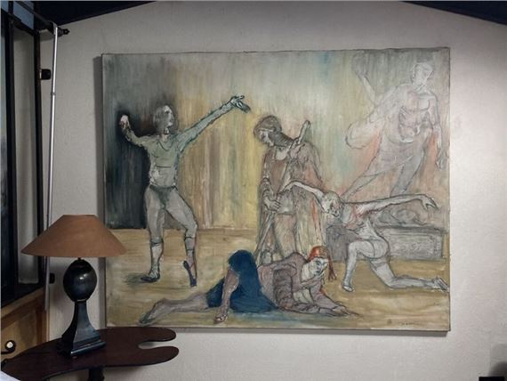 Scene of contemporary dance.