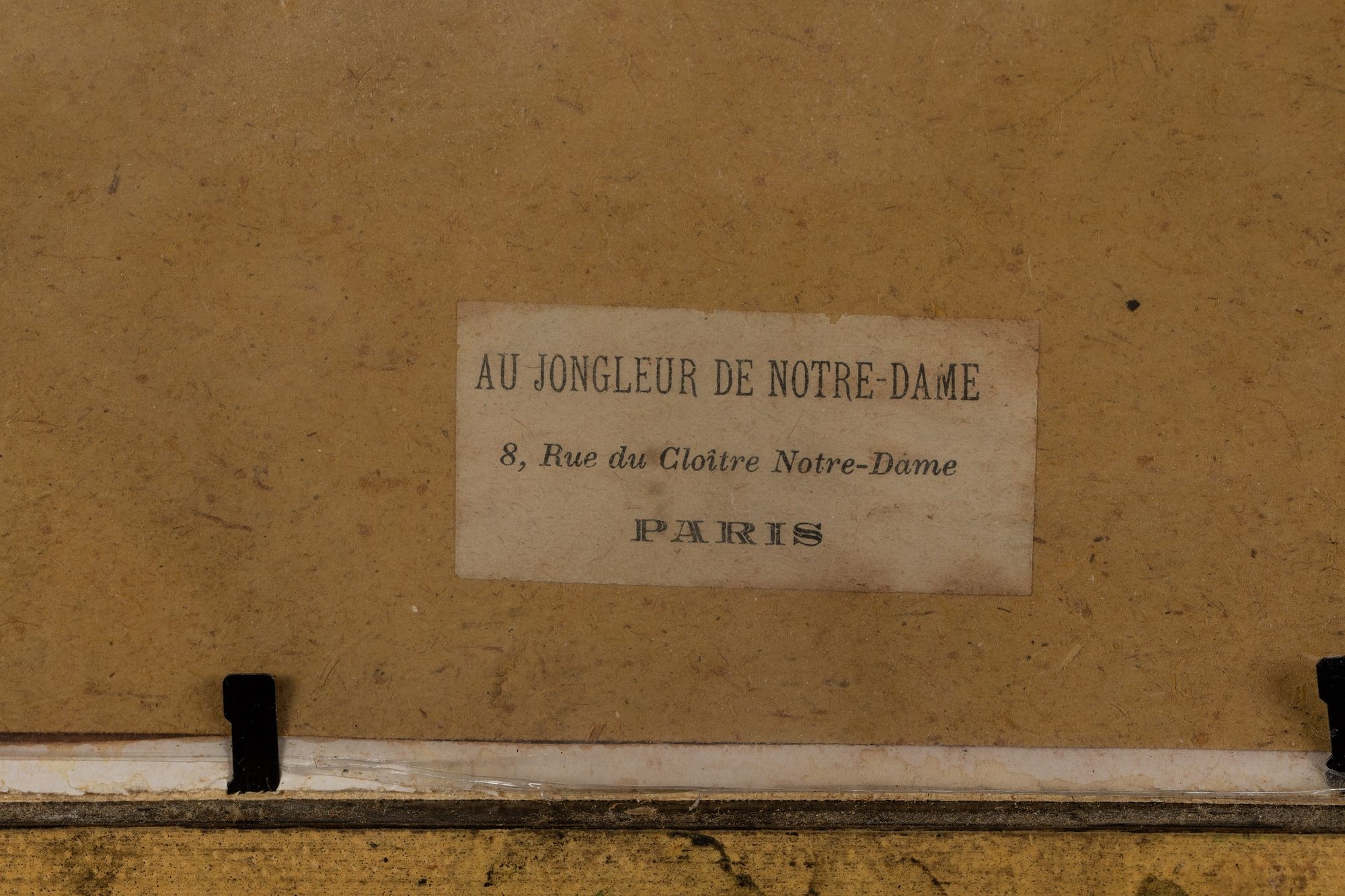 Artwork by J. Ramauge, Notre Dame, Made of Oil on Board