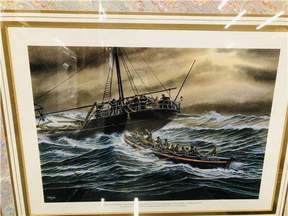 Mick Bensley | LIFEBOAT RESCUE PRINTS TO INCLUDE SHOREHAM | MutualArt